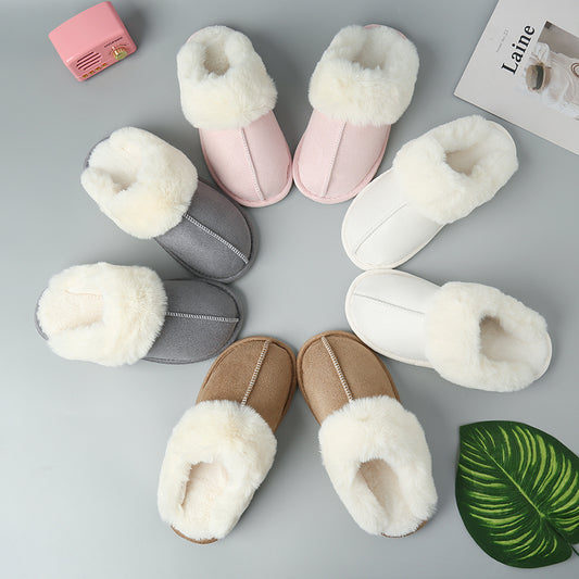 Faux Suede Slippers