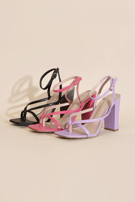 NILE STRAPPY HEELS