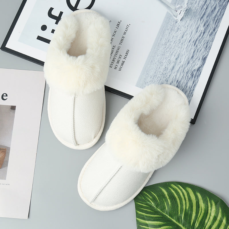 Faux Suede Slippers