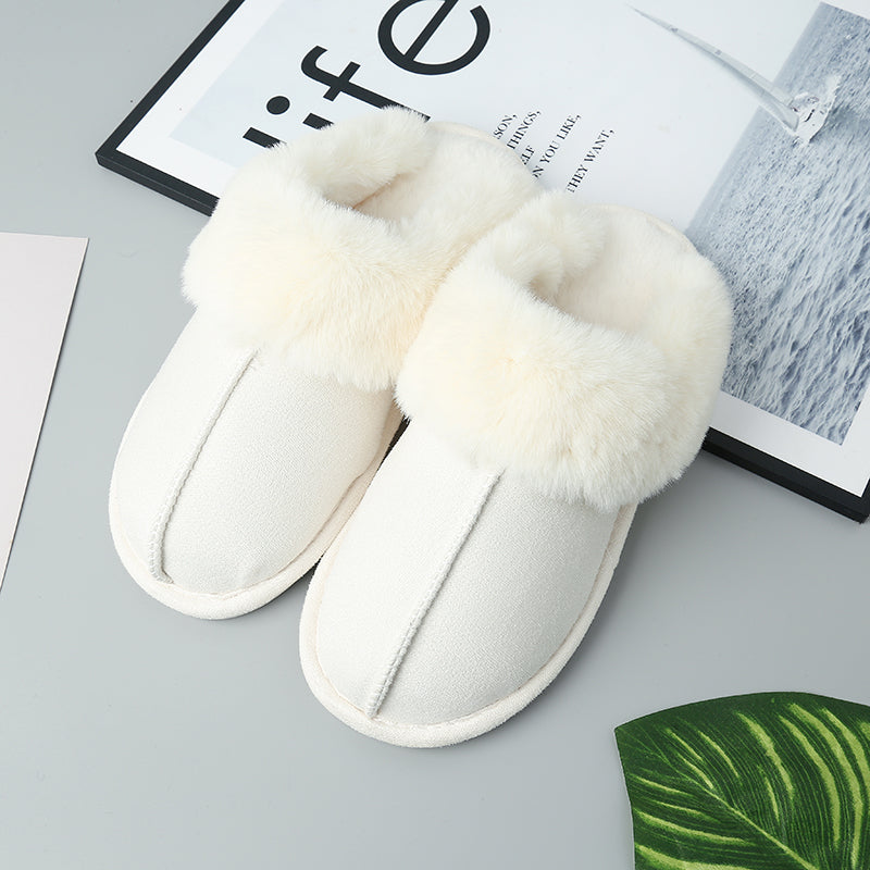 Faux Suede Slippers