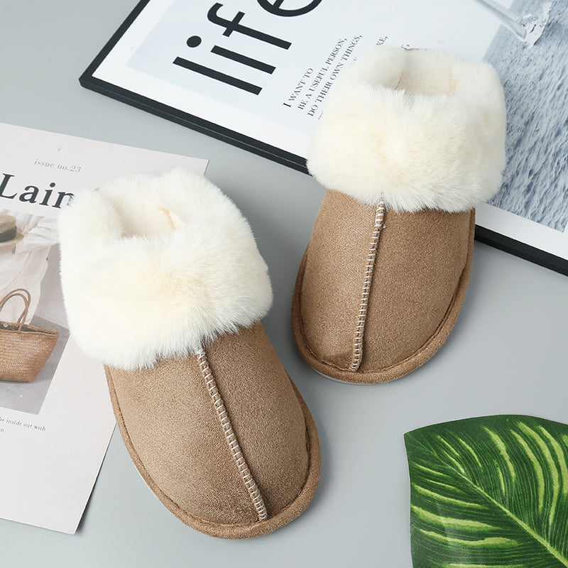 Faux Suede Slippers