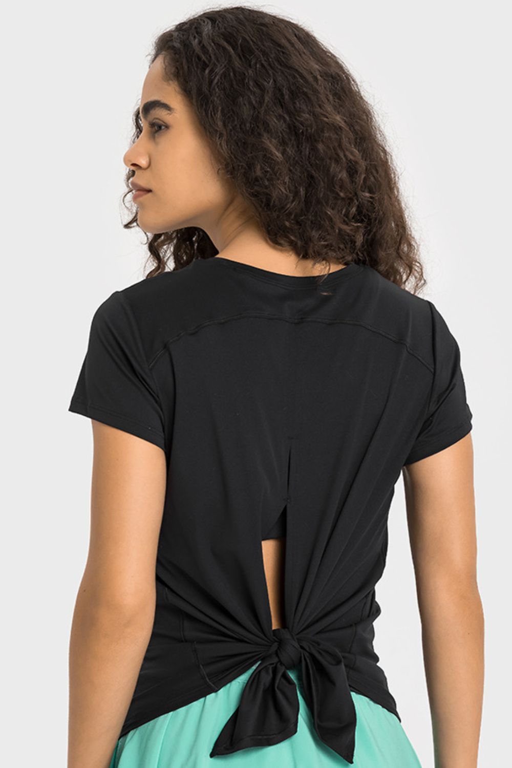 TIE BACK TEE