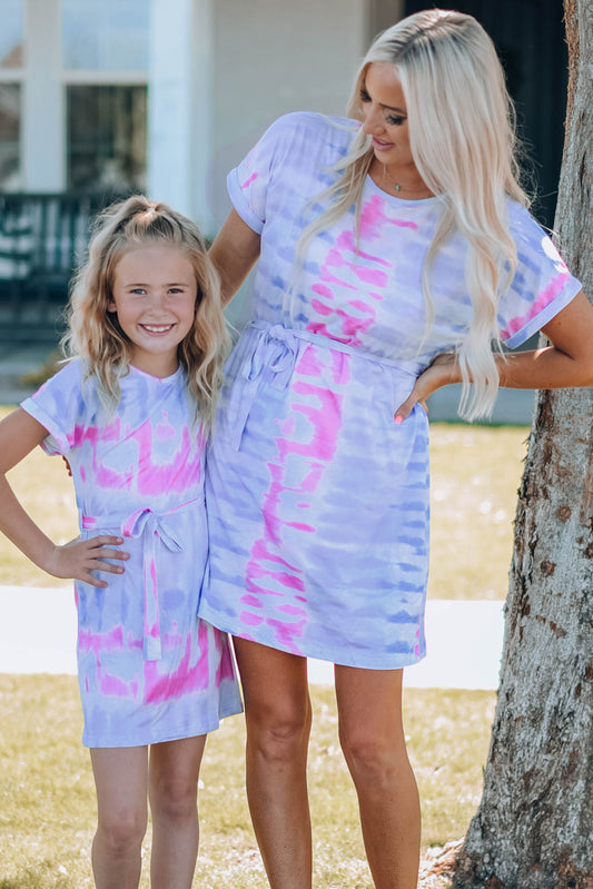 TIE DYE DRESS MOMMY AND ME